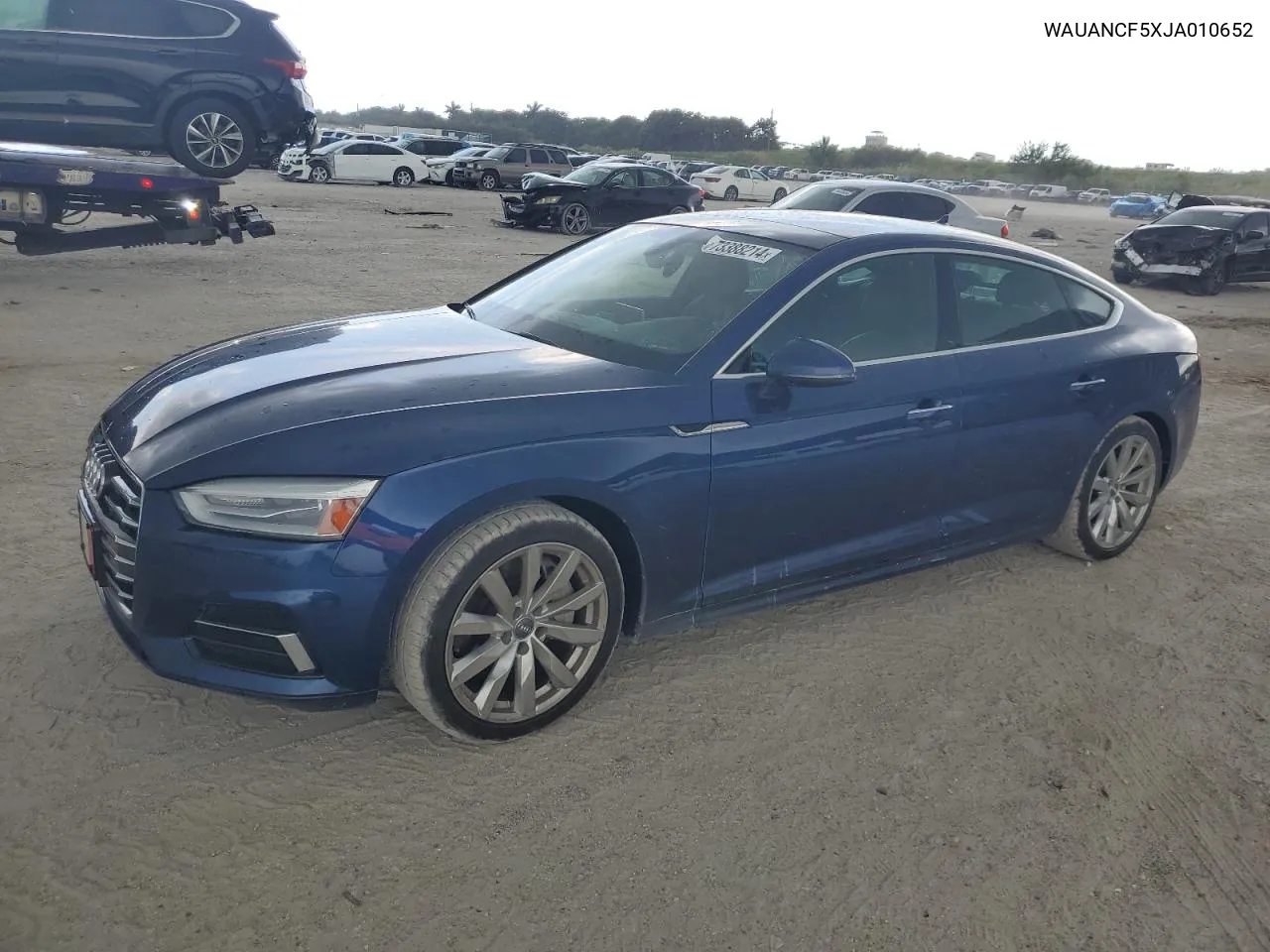 WAUANCF5XJA010652 2018 Audi A5 Premium