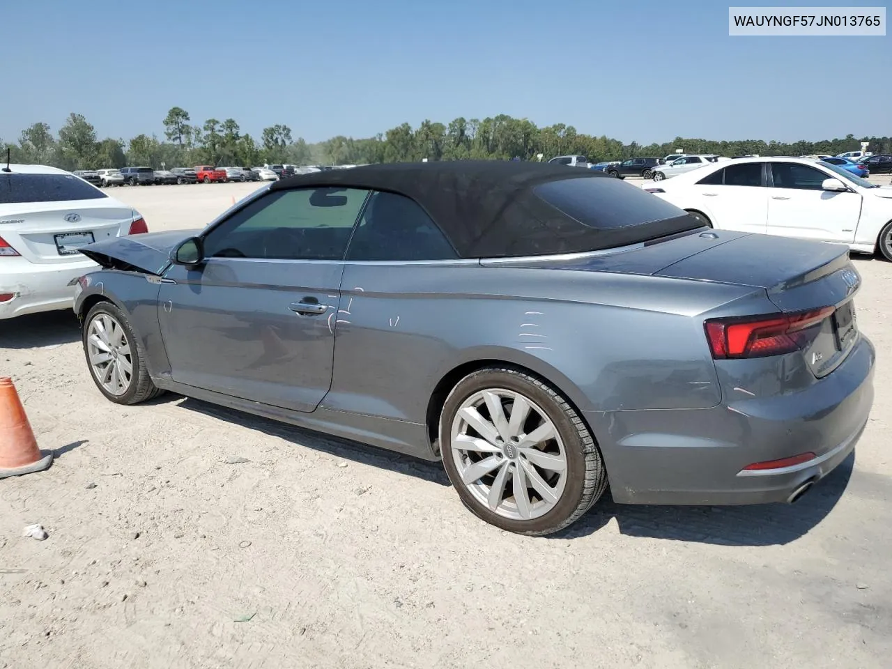 2018 Audi A5 Premium Plus VIN: WAUYNGF57JN013765 Lot: 74240084