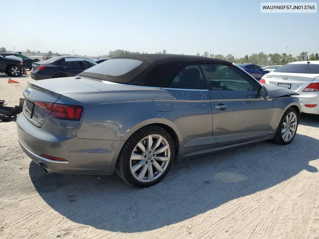 2018 Audi A5 Premium Plus VIN: WAUYNGF57JN013765 Lot: 74240084