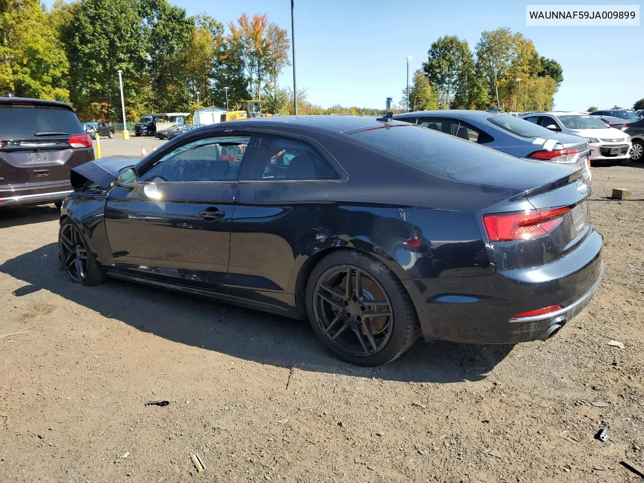 2018 Audi A5 Premium VIN: WAUNNAF59JA009899 Lot: 75417604