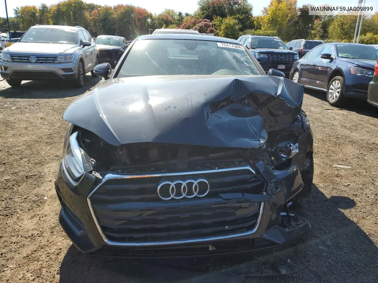 2018 Audi A5 Premium VIN: WAUNNAF59JA009899 Lot: 75417604