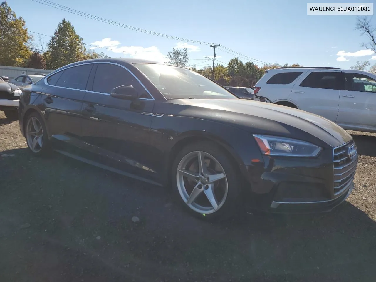 2018 Audi A5 Premium Plus S-Line VIN: WAUENCF50JA010080 Lot: 75529334