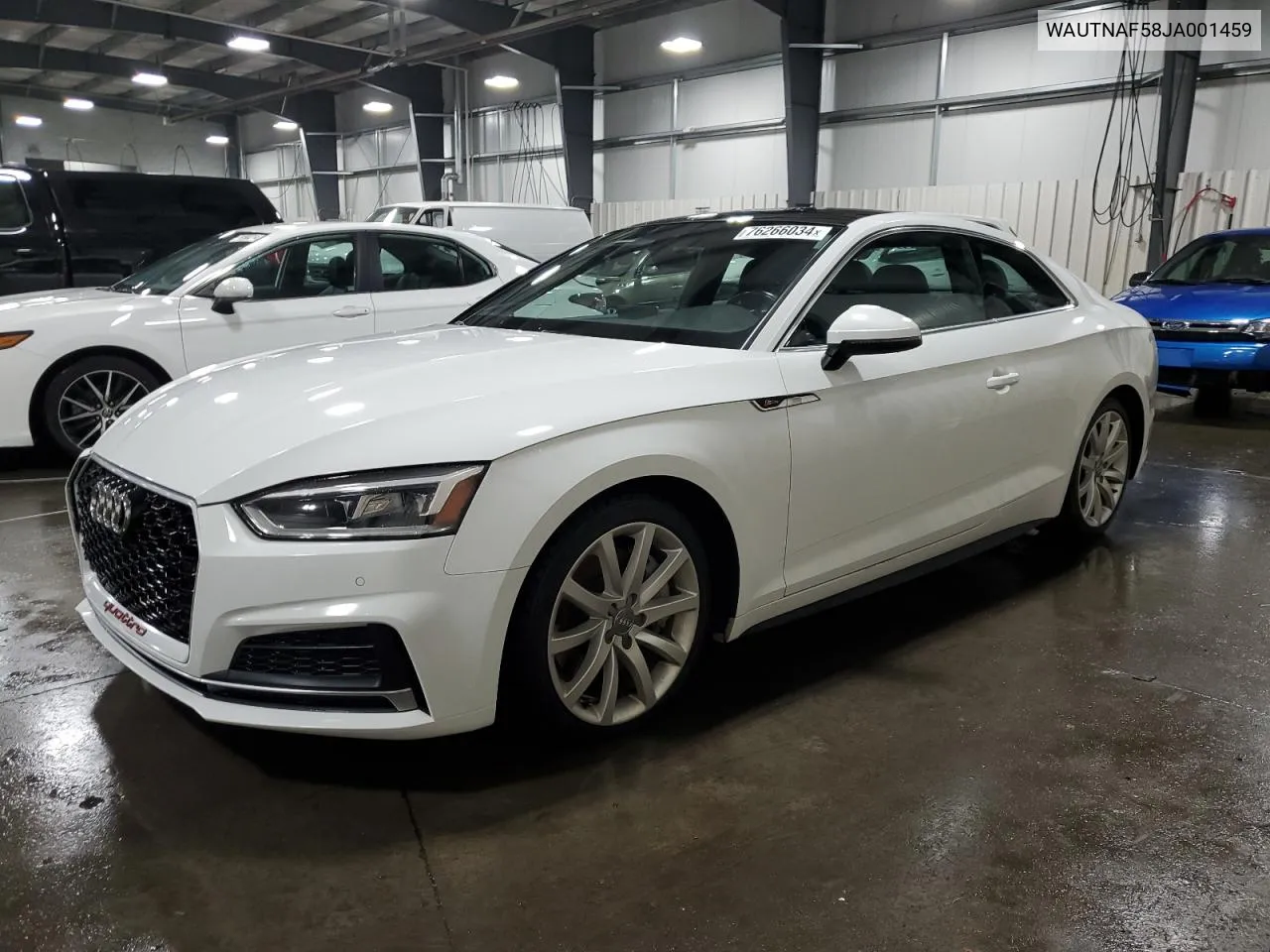 2018 Audi A5 Premium Plus S-Line VIN: WAUTNAF58JA001459 Lot: 76266034