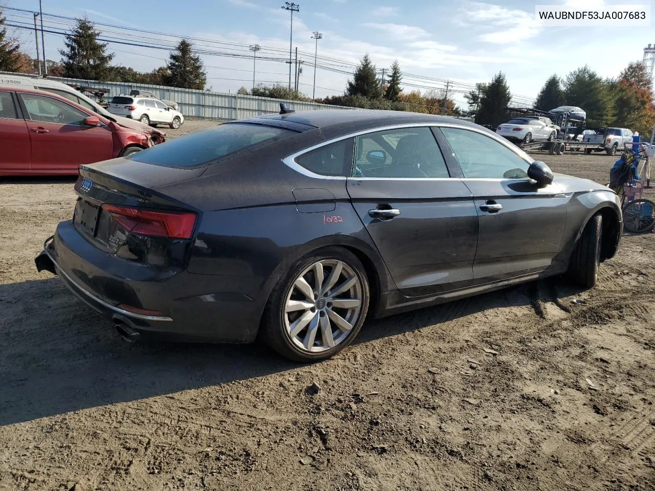 2018 Audi A5 Premium Plus VIN: WAUBNDF53JA007683 Lot: 76795324