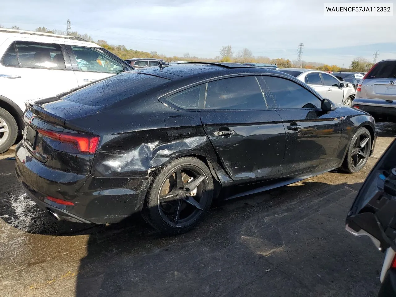 2018 Audi A5 Premium Plus S-Line VIN: WAUENCF57JA112332 Lot: 76927064