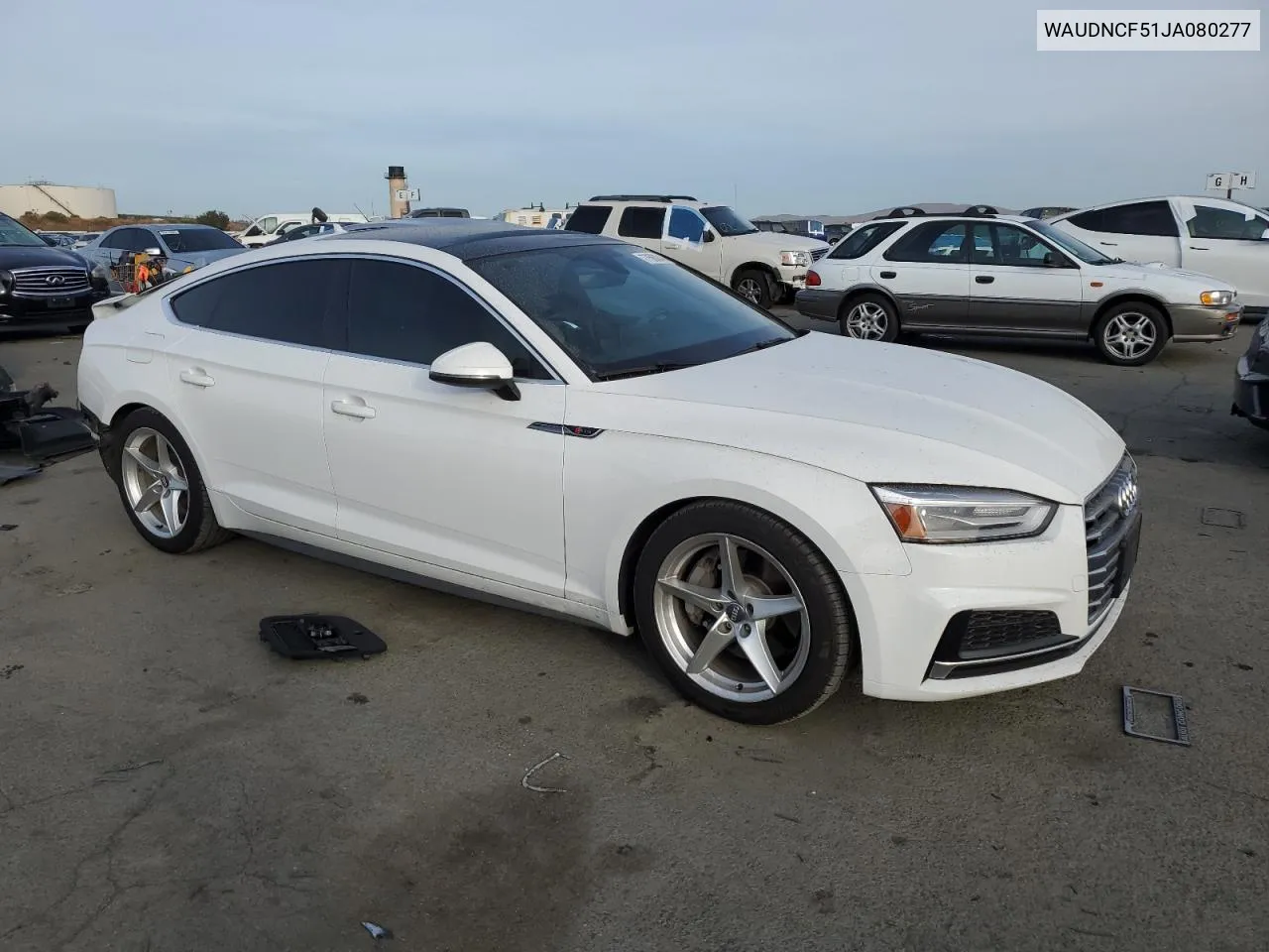 2018 Audi A5 Premium S Line VIN: WAUDNCF51JA080277 Lot: 77560844