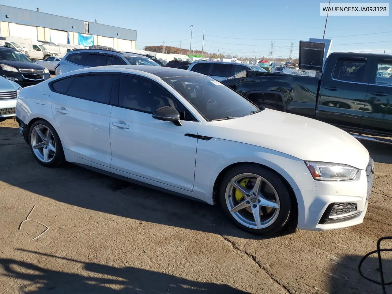 2018 Audi A5 Premium Plus S-Line VIN: WAUENCF5XJA093128 Lot: 78784024