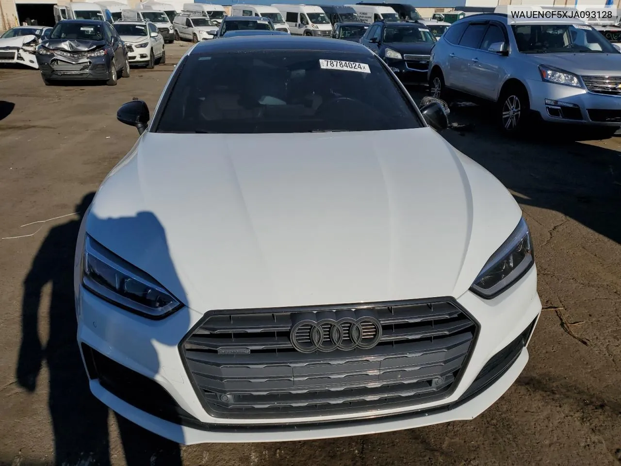 2018 Audi A5 Premium Plus S-Line VIN: WAUENCF5XJA093128 Lot: 78784024