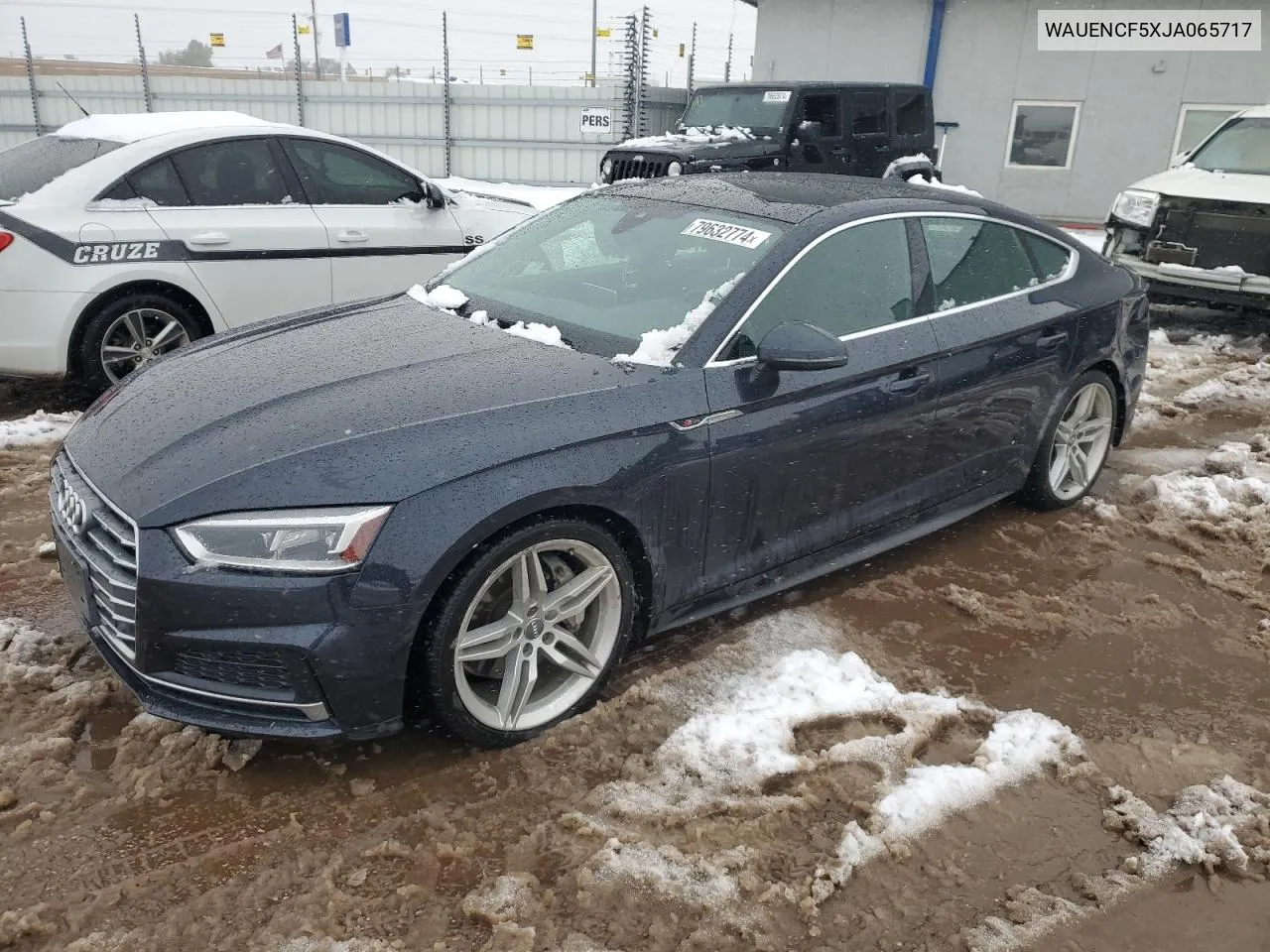 2018 Audi A5 Premium Plus S-Line VIN: WAUENCF5XJA065717 Lot: 79632774