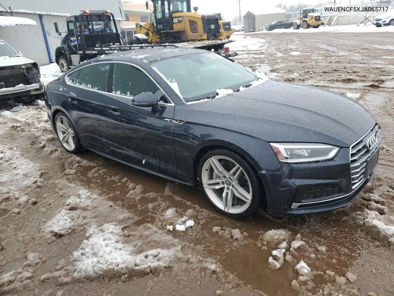 2018 Audi A5 Premium Plus S-Line VIN: WAUENCF5XJA065717 Lot: 79632774