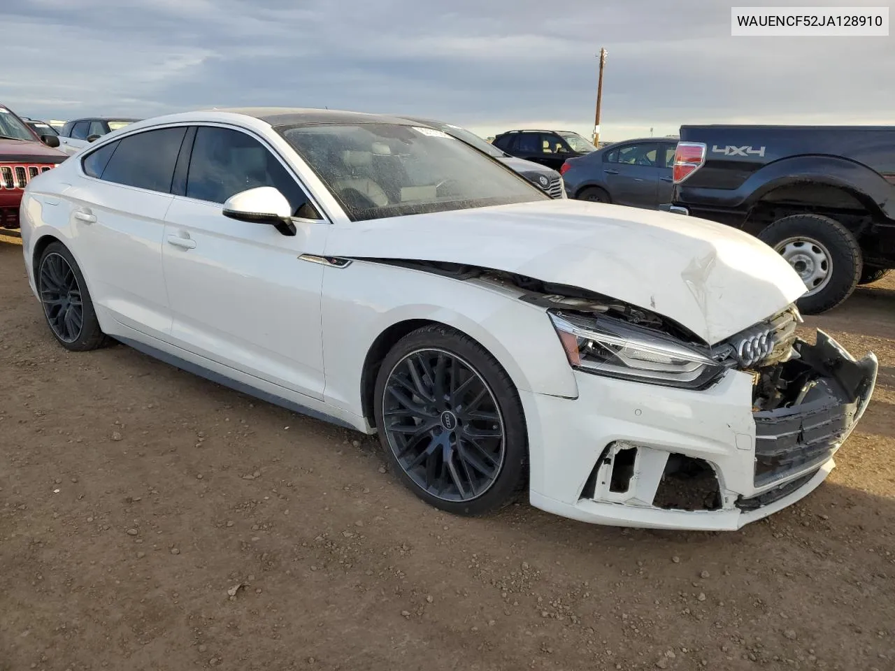 2018 Audi A5 Premium Plus S-Line VIN: WAUENCF52JA128910 Lot: 80157394