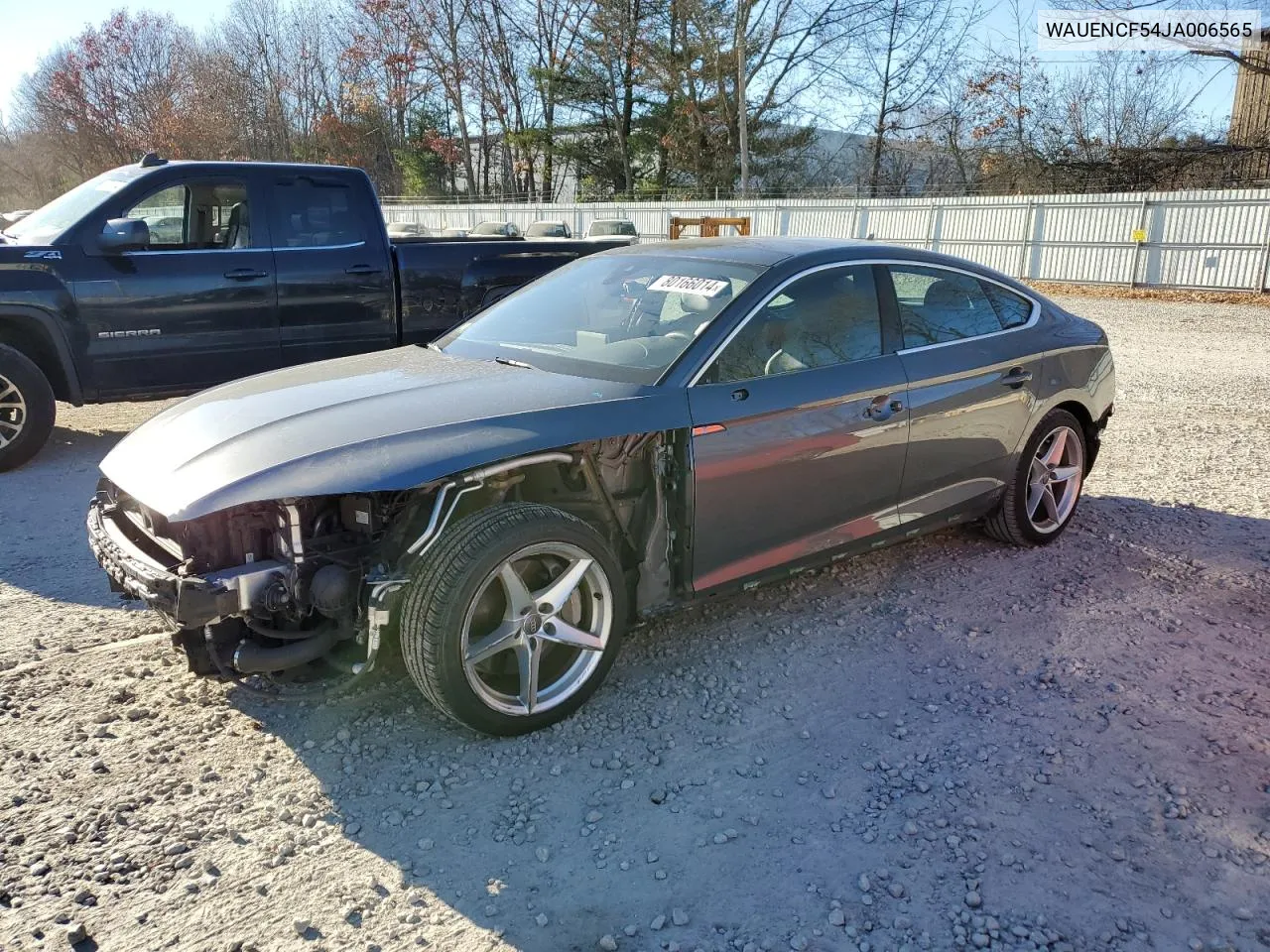 2018 Audi A5 Premium Plus S-Line VIN: WAUENCF54JA006565 Lot: 80166014