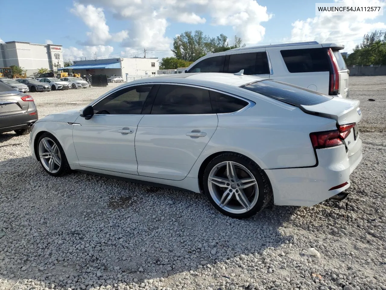 2018 Audi A5 Premium Plus S-Line VIN: WAUENCF54JA112577 Lot: 80303874