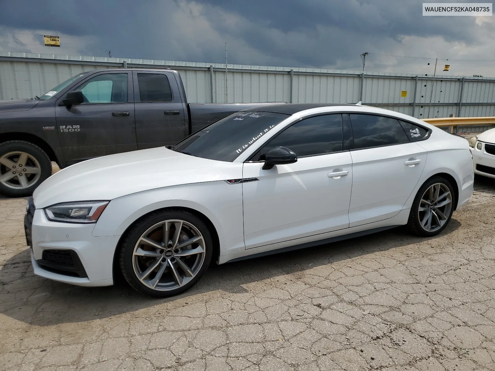 2019 Audi A5 Premium Plus S-Line VIN: WAUENCF52KA048735 Lot: 62059704