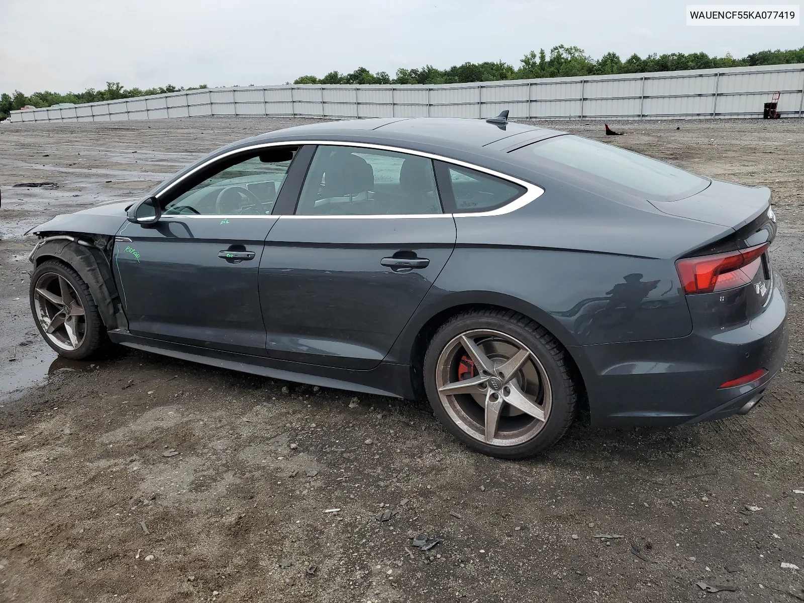 2019 Audi A5 Premium Plus S-Line VIN: WAUENCF55KA077419 Lot: 64673694