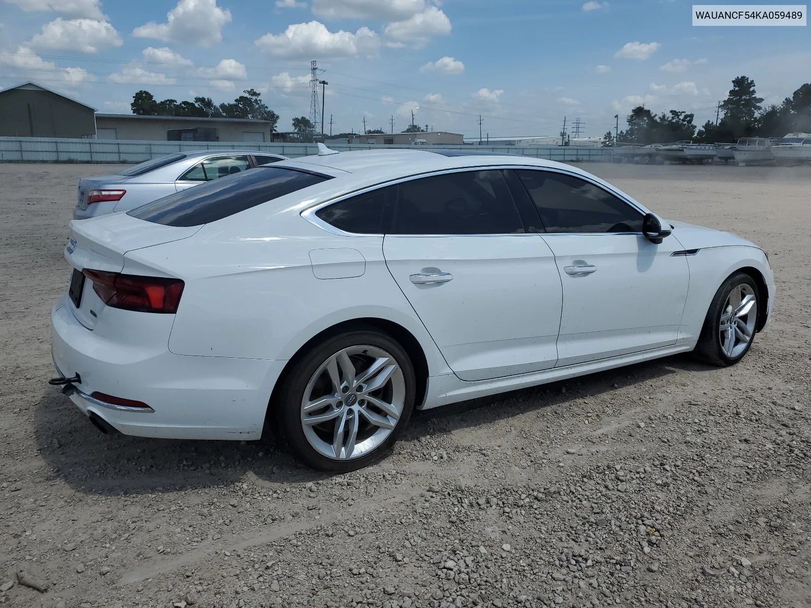 2019 Audi A5 Premium VIN: WAUANCF54KA059489 Lot: 66039264