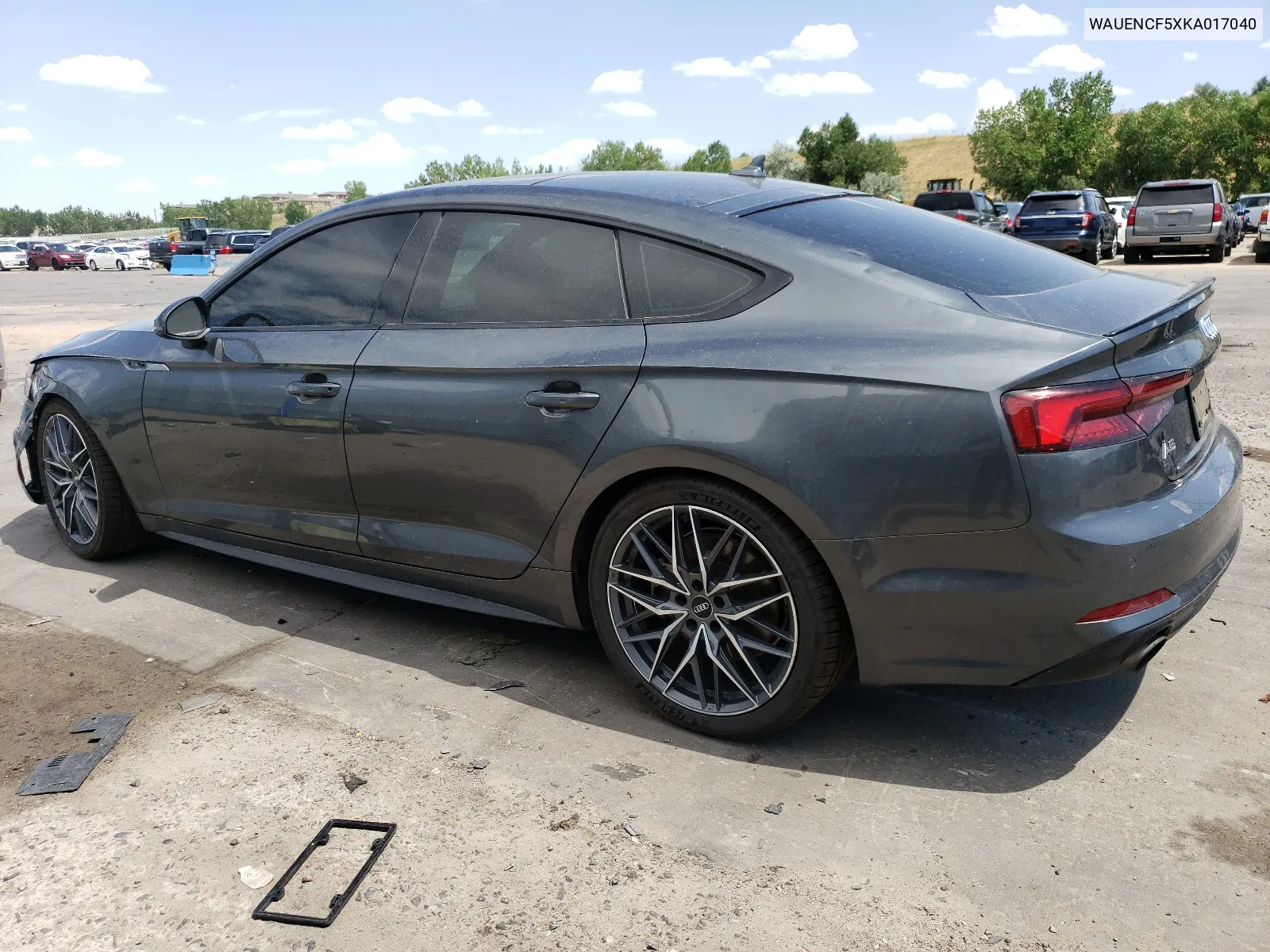 2019 Audi A5 Premium Plus S-Line VIN: WAUENCF5XKA017040 Lot: 66184034