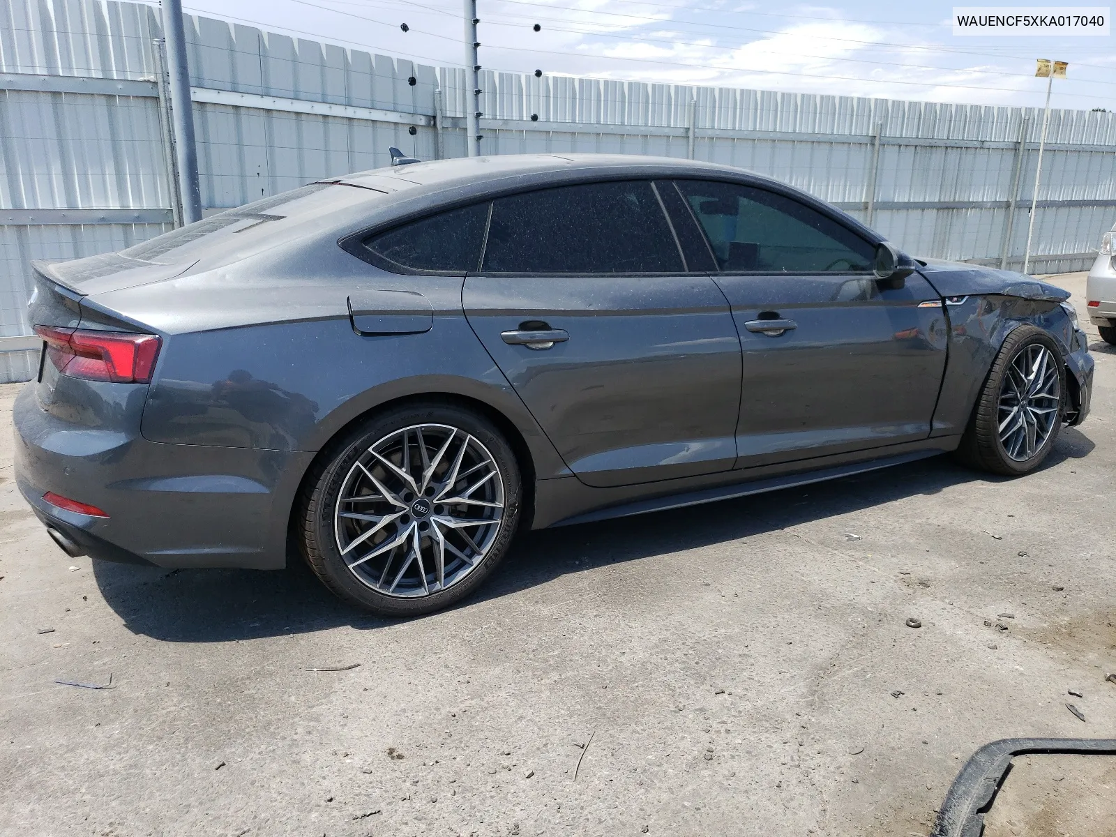 2019 Audi A5 Premium Plus S-Line VIN: WAUENCF5XKA017040 Lot: 66184034