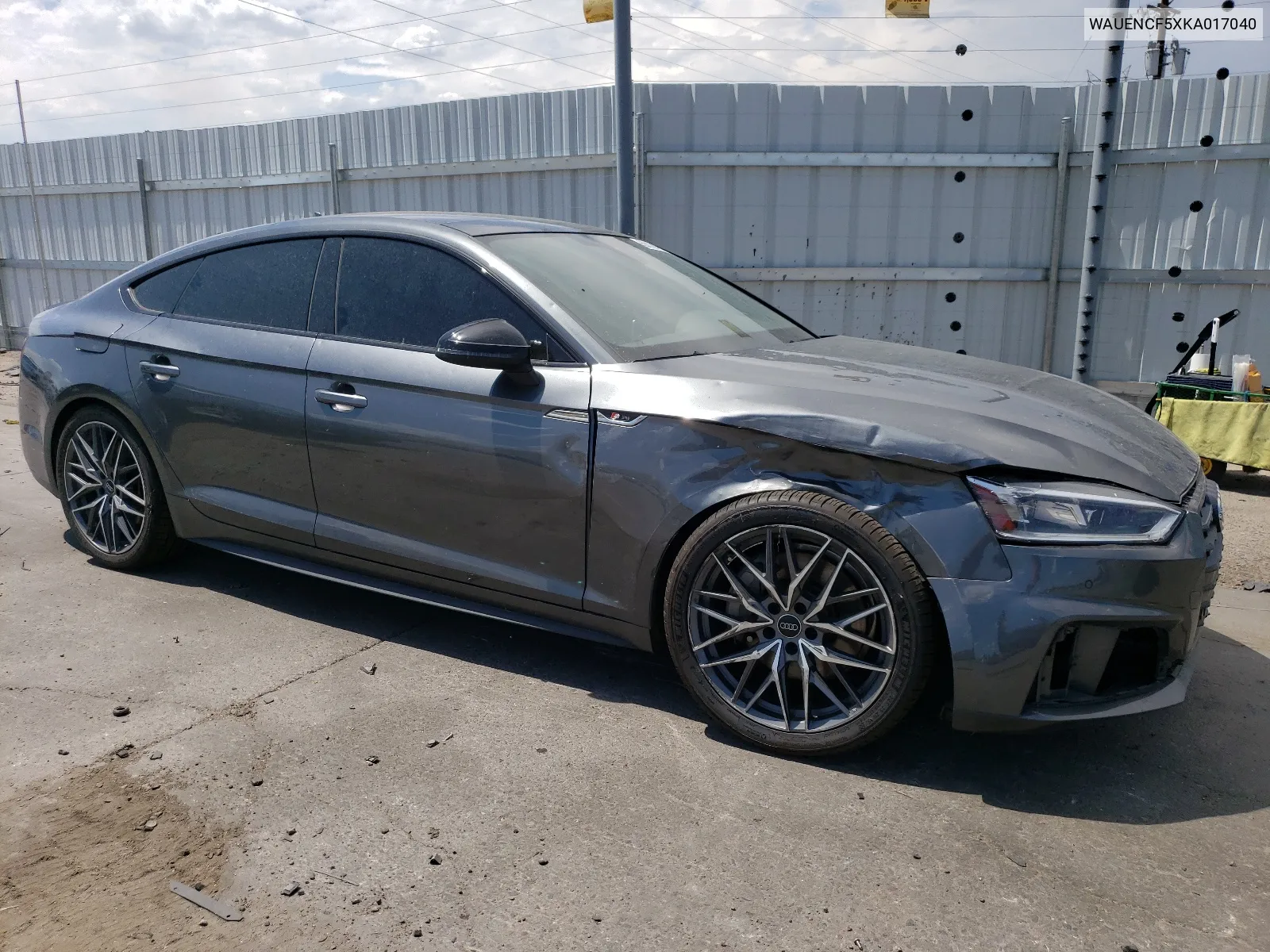 2019 Audi A5 Premium Plus S-Line VIN: WAUENCF5XKA017040 Lot: 66184034