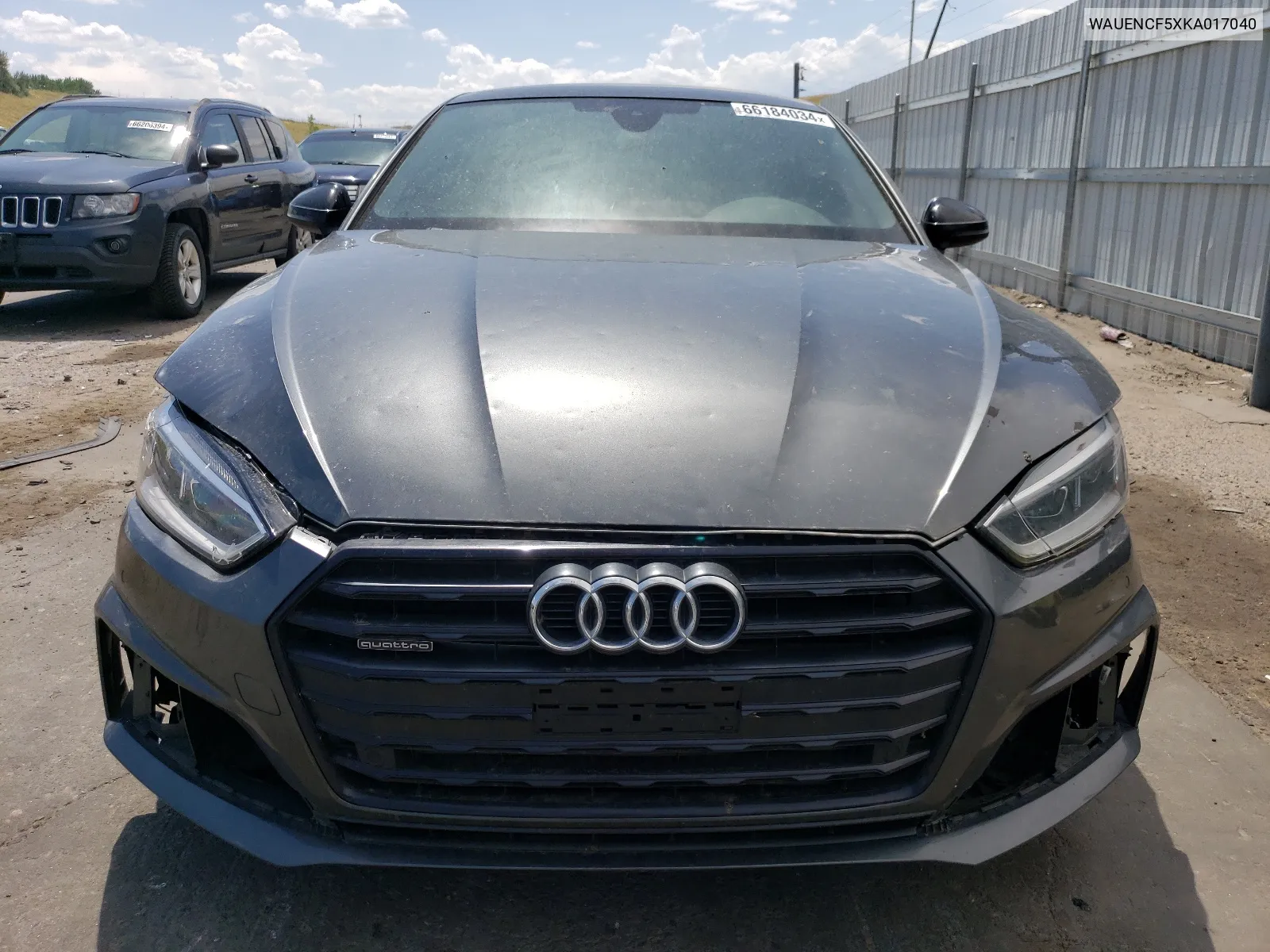 2019 Audi A5 Premium Plus S-Line VIN: WAUENCF5XKA017040 Lot: 66184034