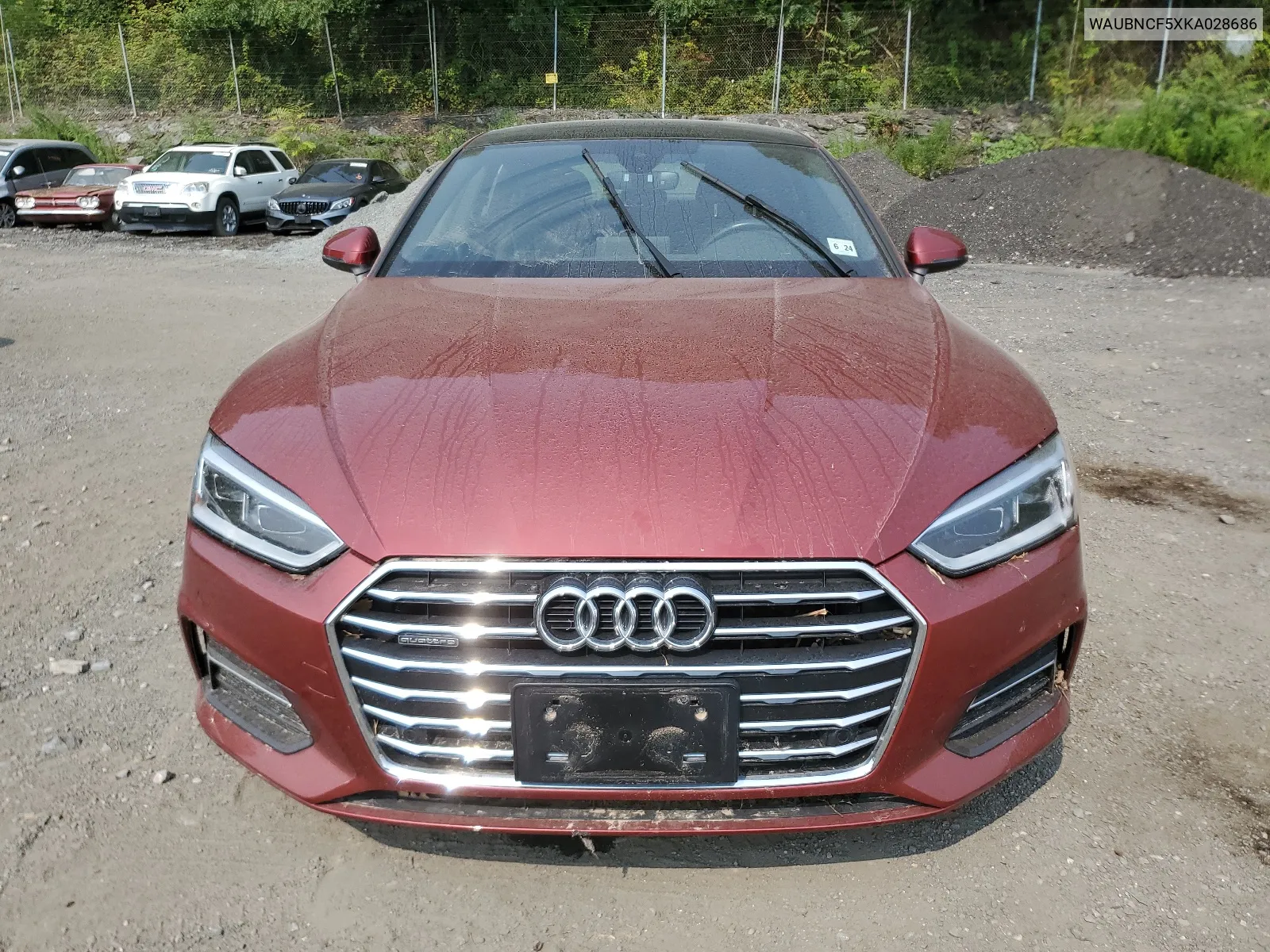 WAUBNCF5XKA028686 2019 Audi A5 Premium Plus