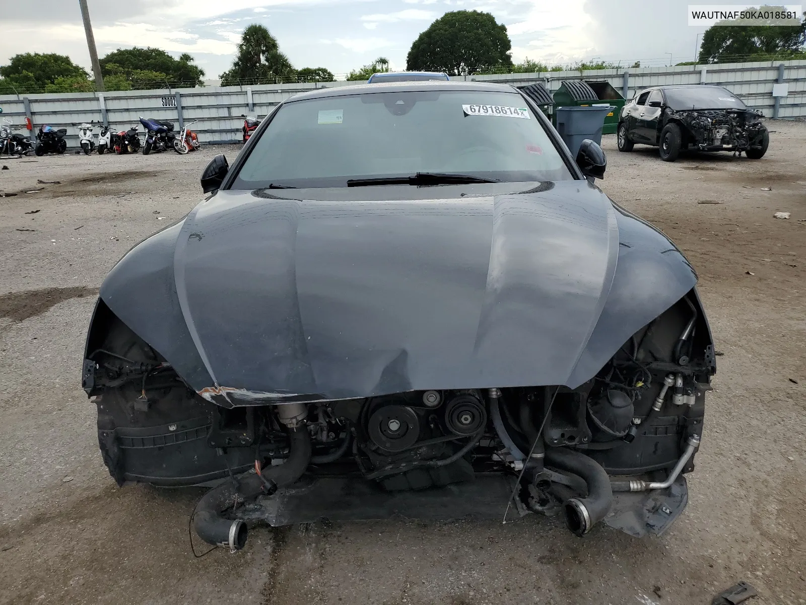 WAUTNAF50KA018581 2019 Audi A5 Premium Plus