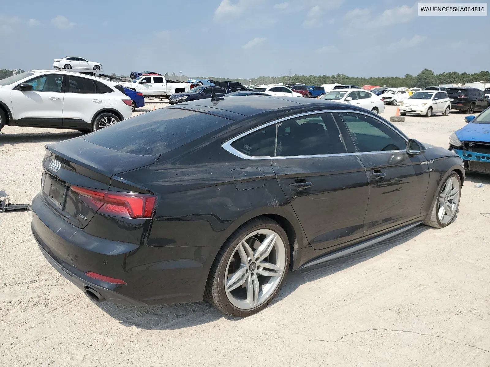 2019 Audi A5 Premium Plus S-Line VIN: WAUENCF55KA064816 Lot: 68462994