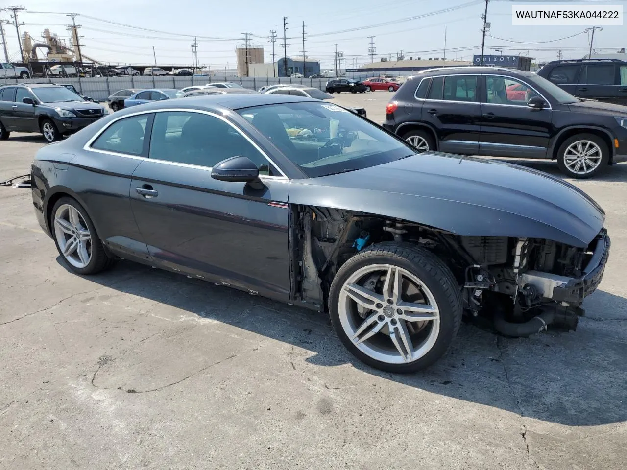 2019 Audi A5 Premium Plus VIN: WAUTNAF53KA044222 Lot: 69133644