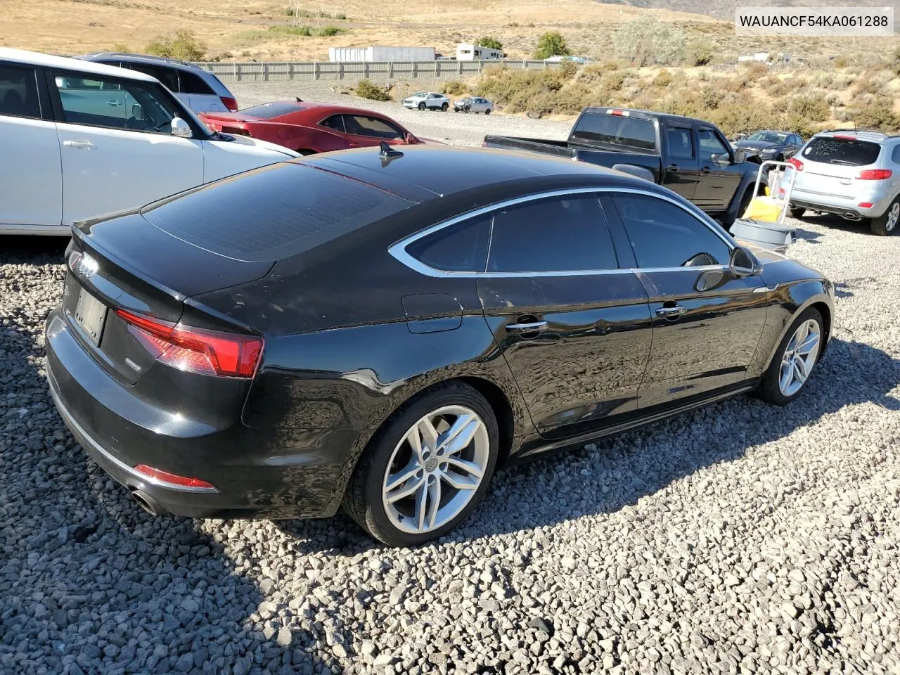 2019 Audi A5 Premium VIN: WAUANCF54KA061288 Lot: 70006264