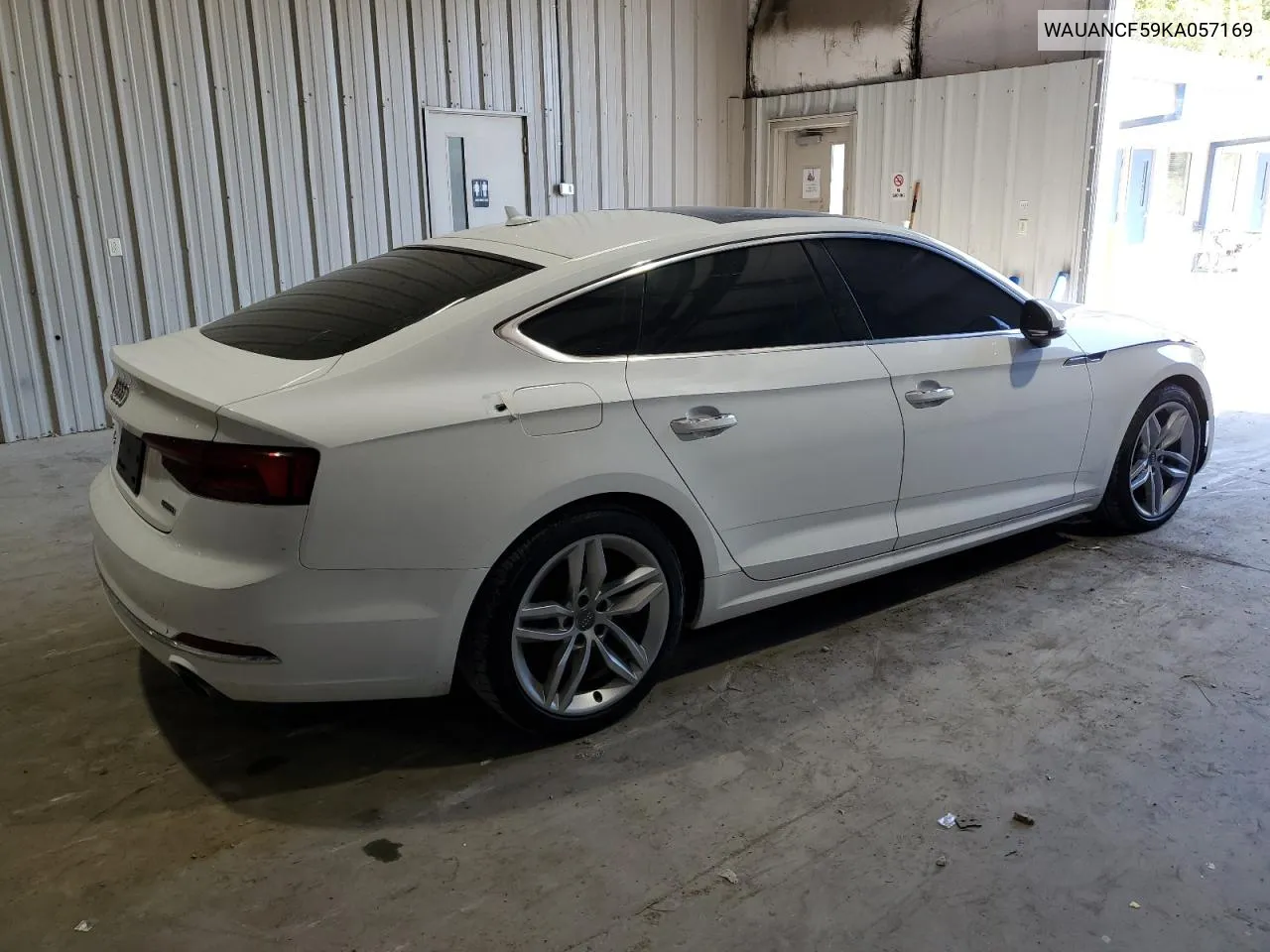 2019 Audi A5 Premium VIN: WAUANCF59KA057169 Lot: 70791594