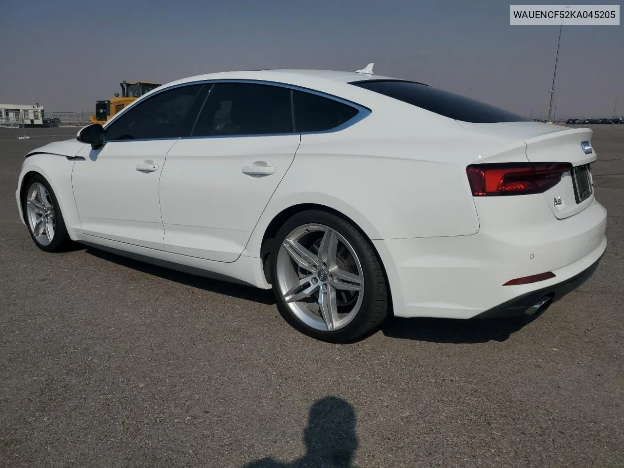 2019 Audi A5 Premium Plus S-Line VIN: WAUENCF52KA045205 Lot: 71133654