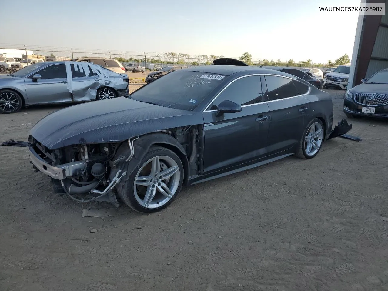 WAUENCF52KA025987 2019 Audi A5 Premium Plus S-Line