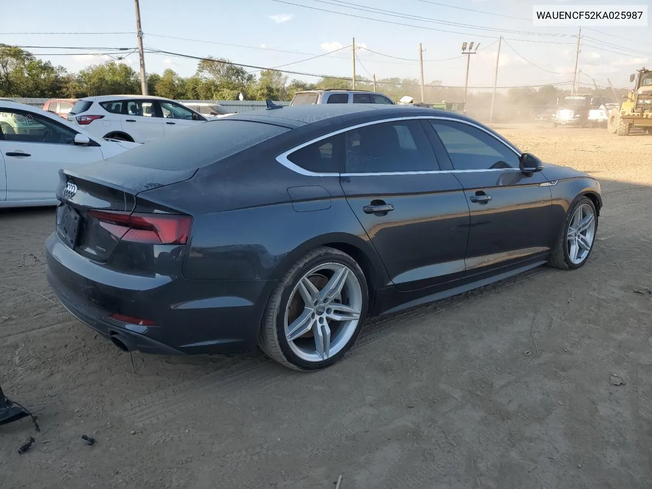 WAUENCF52KA025987 2019 Audi A5 Premium Plus S-Line