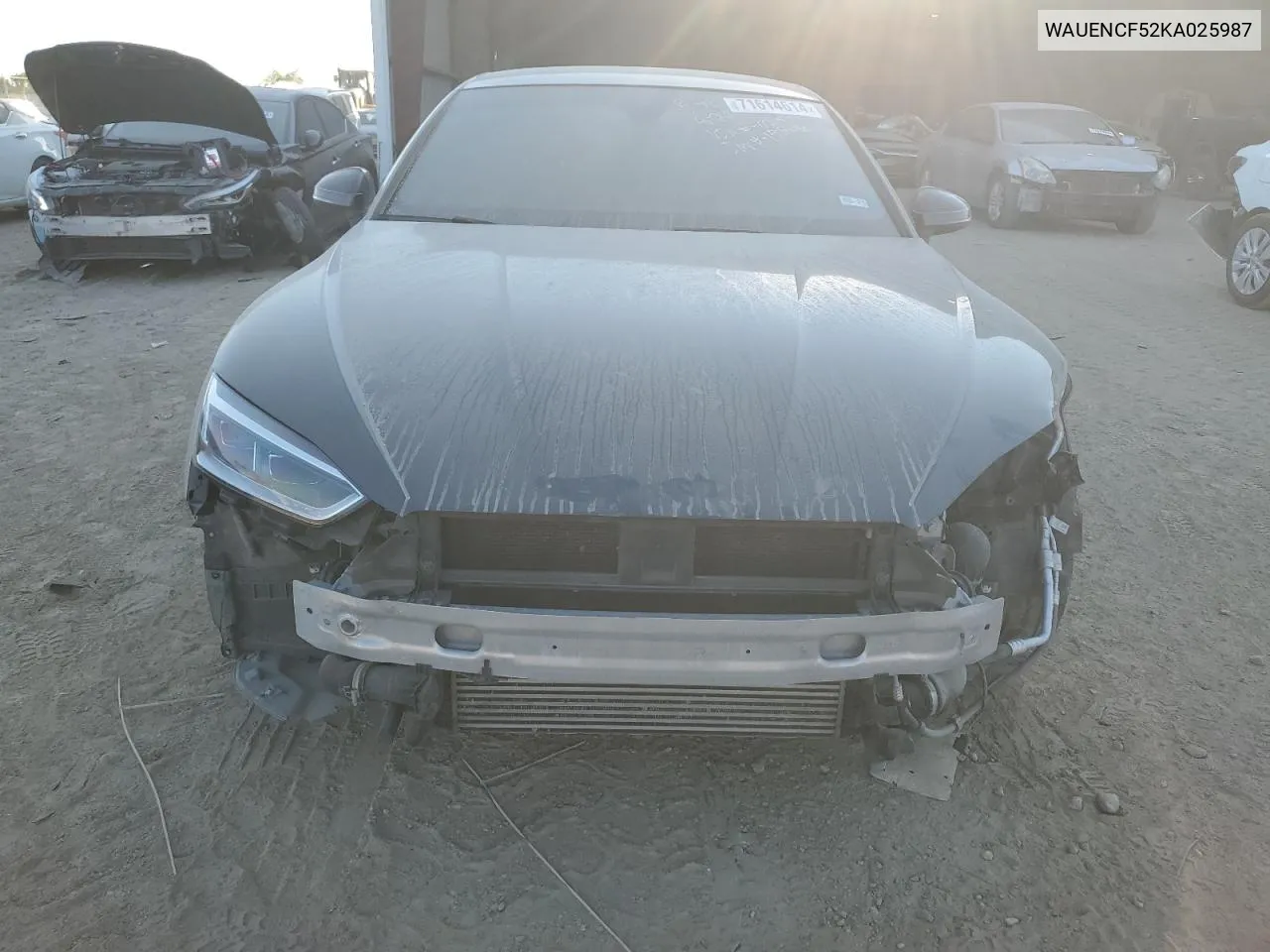 WAUENCF52KA025987 2019 Audi A5 Premium Plus S-Line