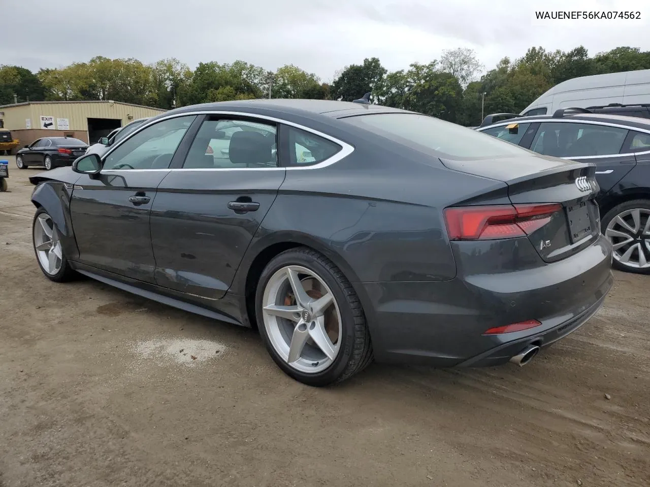 2019 Audi A5 VIN: WAUENEF56KA074562 Lot: 72606044