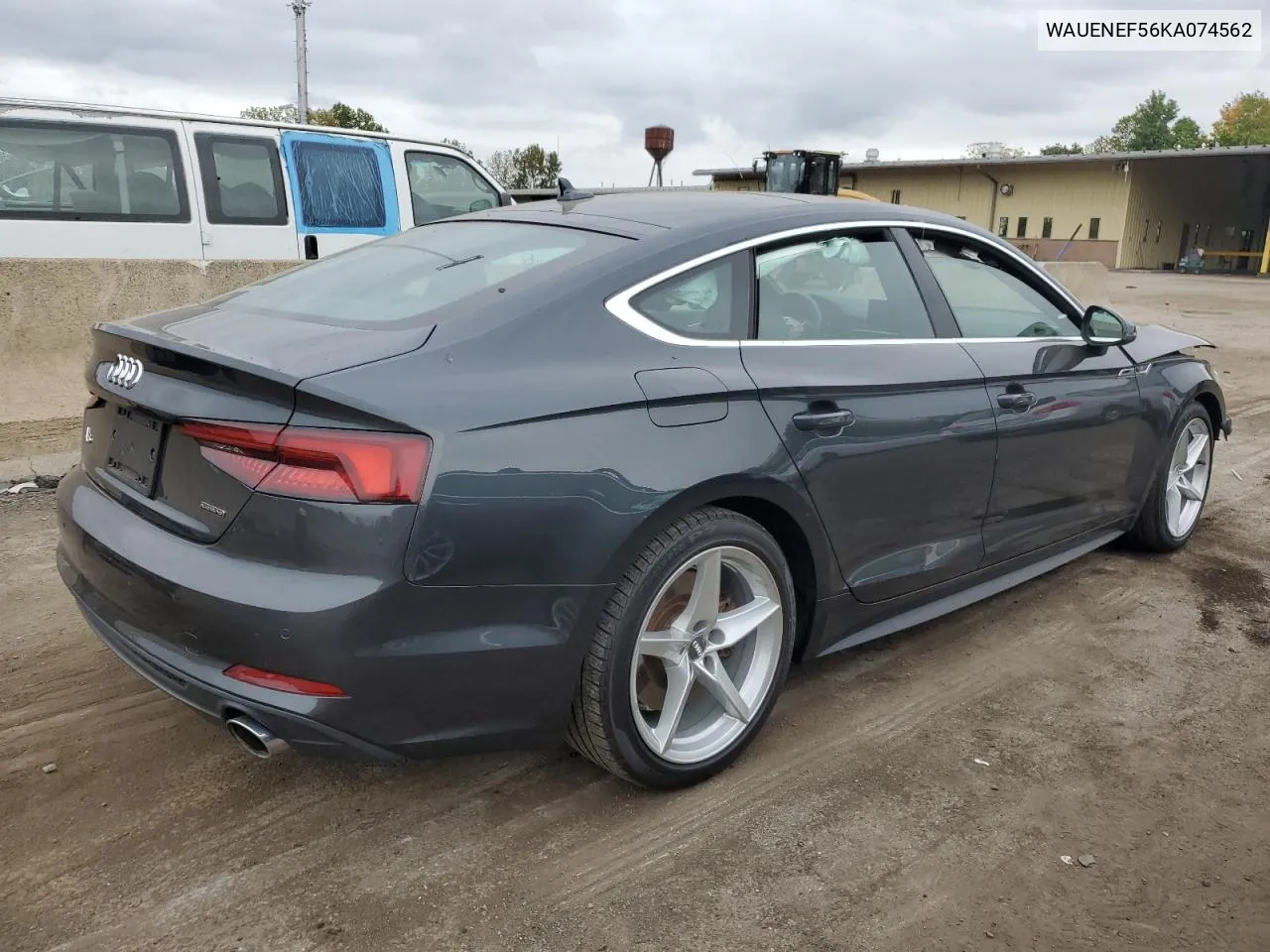 2019 Audi A5 VIN: WAUENEF56KA074562 Lot: 72606044