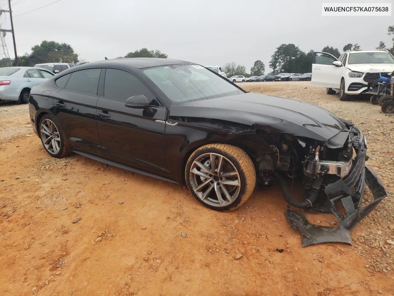 WAUENCF57KA075638 2019 Audi A5 Premium Plus S-Line