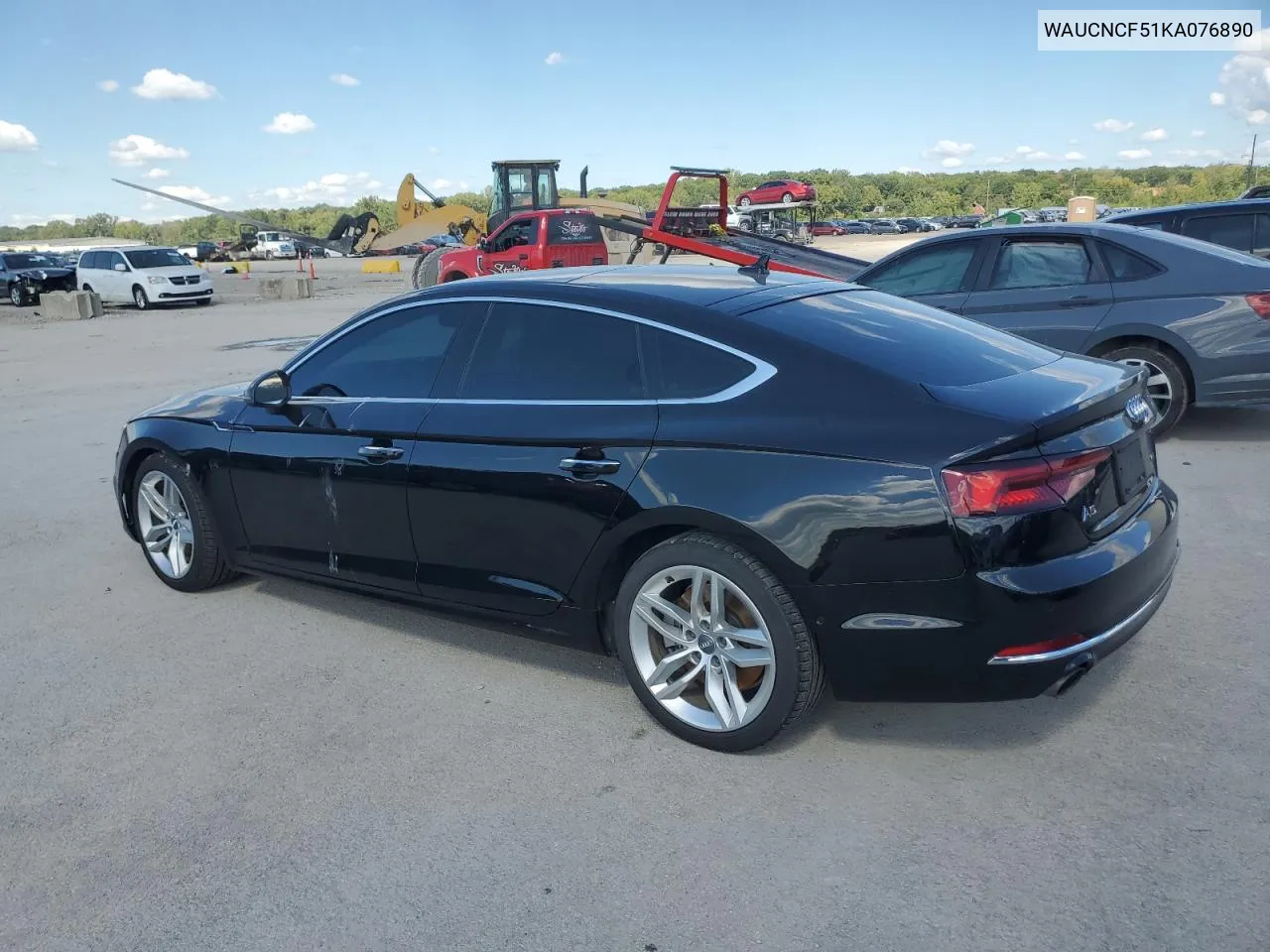 2019 Audi A5 Prestige VIN: WAUCNCF51KA076890 Lot: 73203354