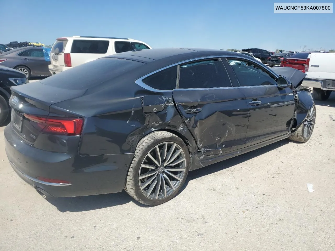 2019 Audi A5 Prestige VIN: WAUCNCF53KA007800 Lot: 73629044