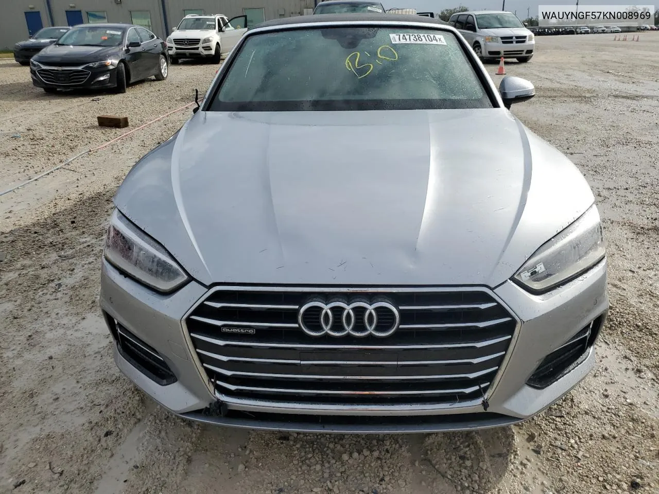 2019 Audi A5 Premium Plus VIN: WAUYNGF57KN008969 Lot: 74738104