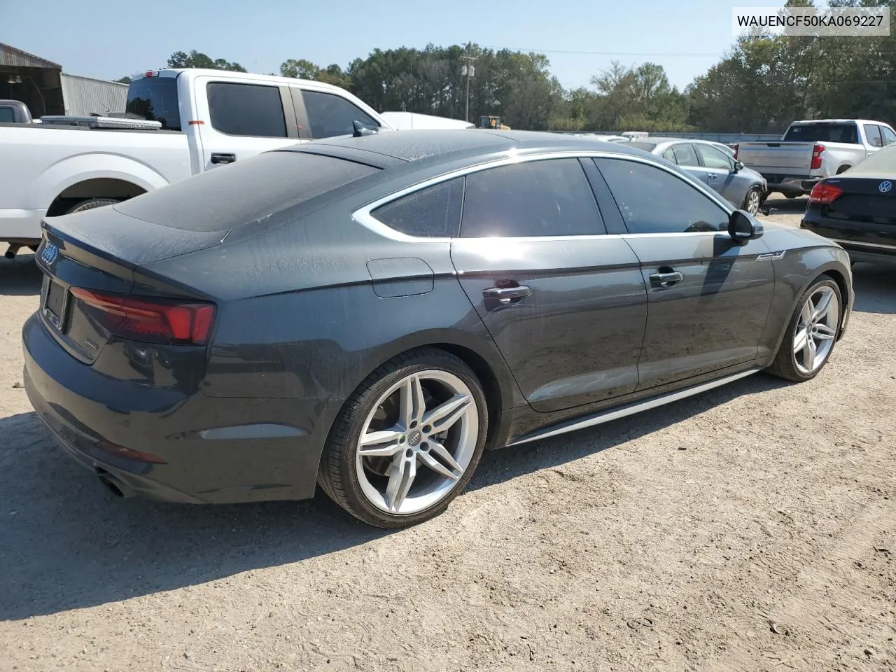 2019 Audi A5 Premium Plus S-Line VIN: WAUENCF50KA069227 Lot: 75412774