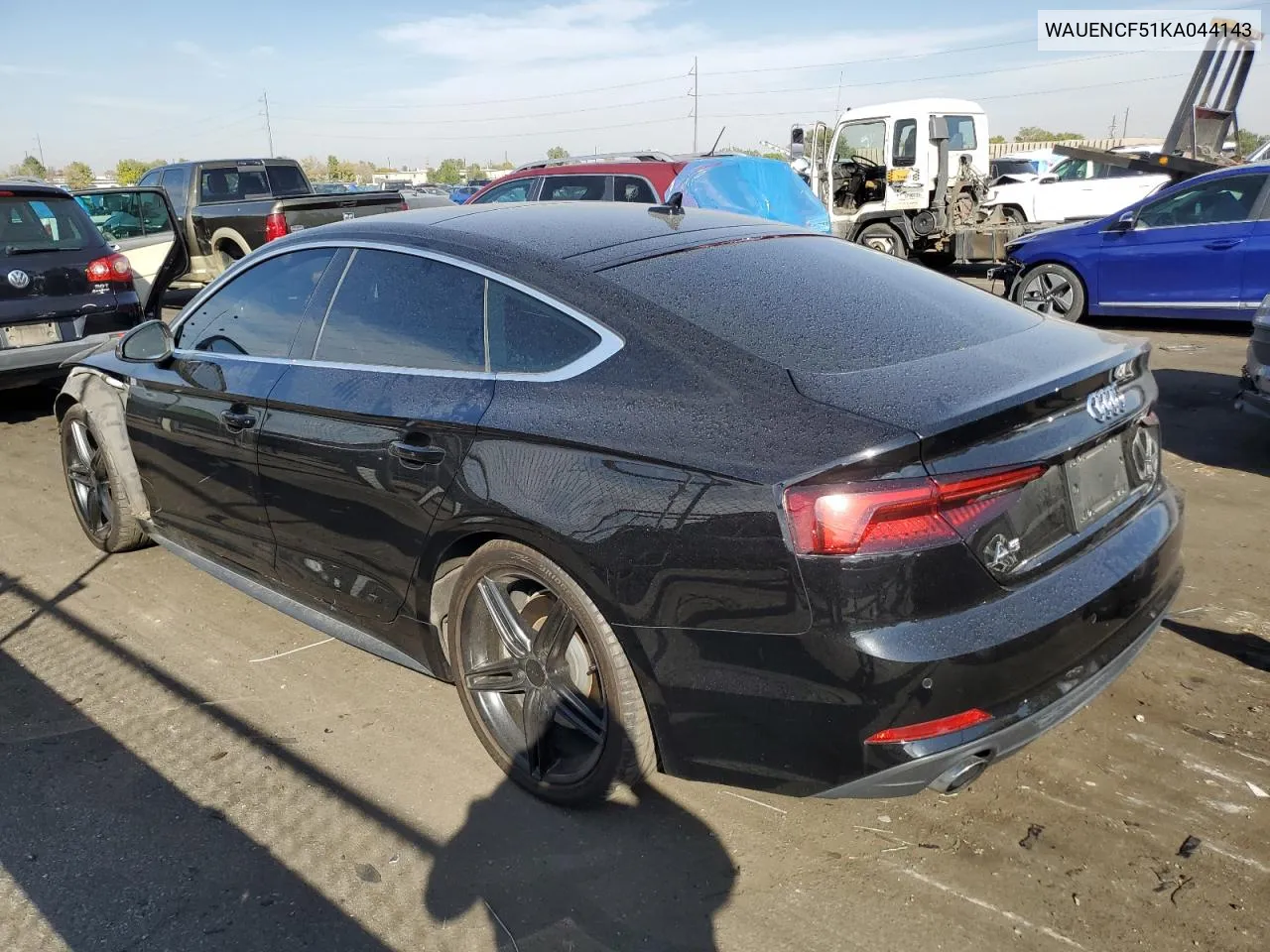 2019 Audi A5 Premium Plus S-Line VIN: WAUENCF51KA044143 Lot: 75822634