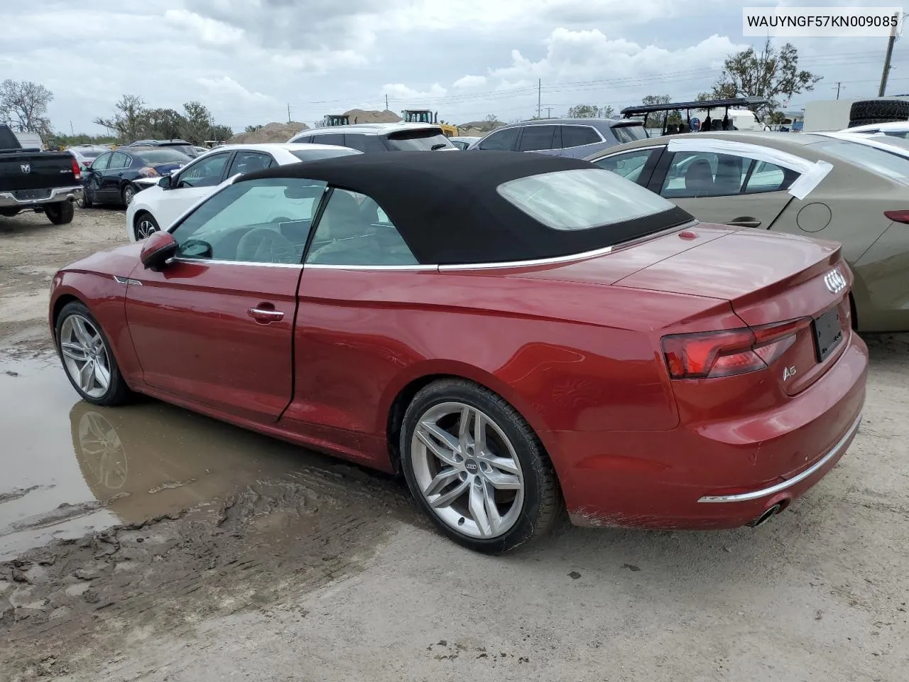 2019 Audi A5 Premium Plus VIN: WAUYNGF57KN009085 Lot: 76275014