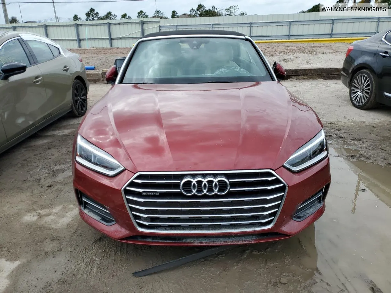 2019 Audi A5 Premium Plus VIN: WAUYNGF57KN009085 Lot: 76275014