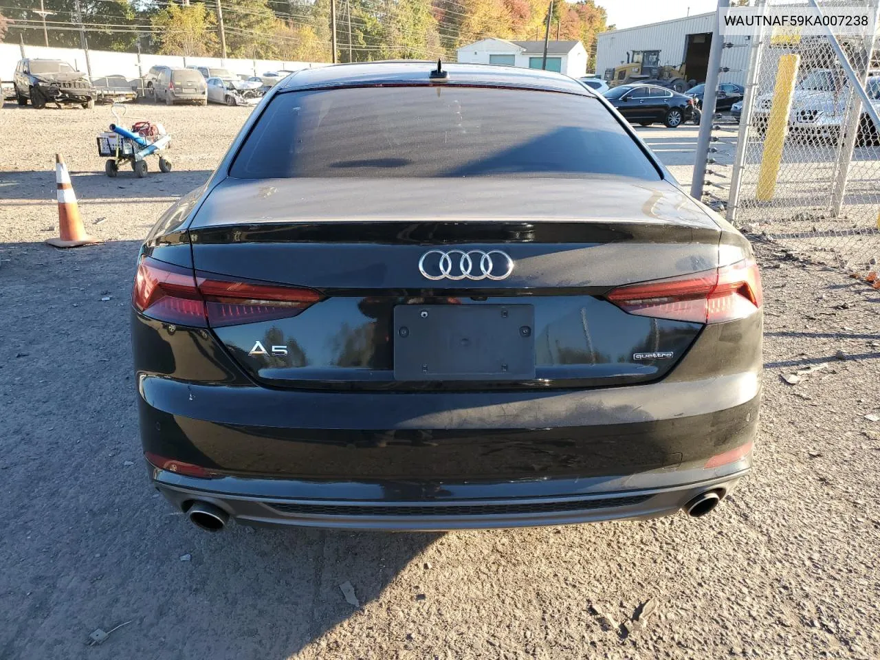 2019 Audi A5 Premium Plus VIN: WAUTNAF59KA007238 Lot: 76594064