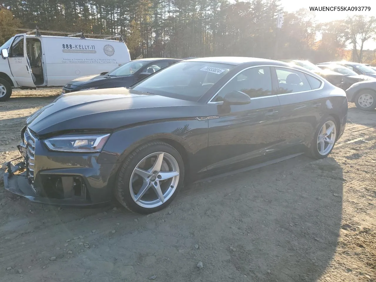 2019 Audi A5 Premium Plus S-Line VIN: WAUENCF55KA093779 Lot: 76933824