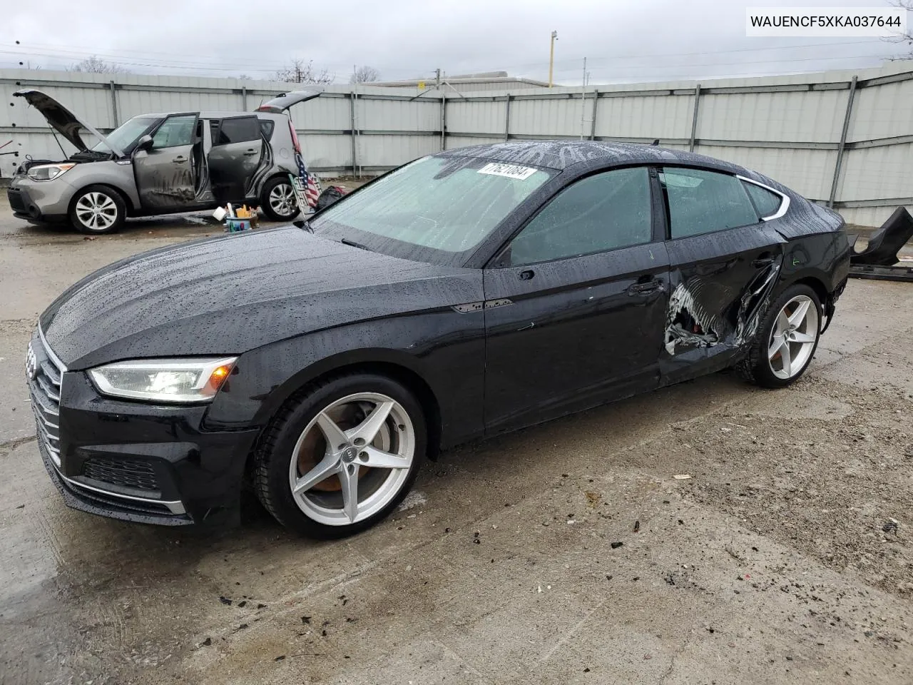 2019 Audi A5 Premium Plus S-Line VIN: WAUENCF5XKA037644 Lot: 77621084