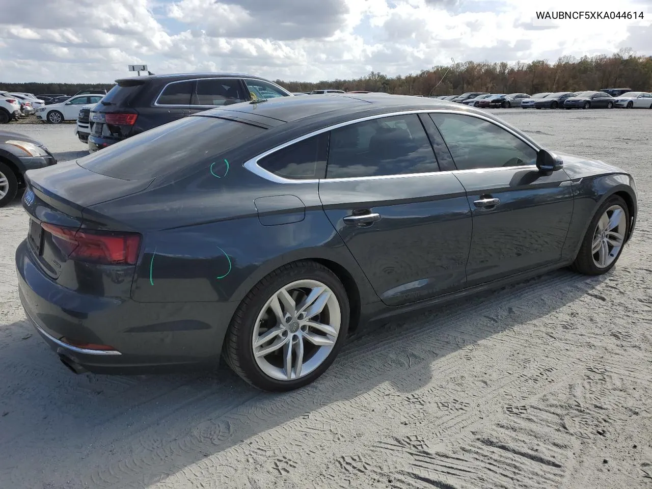 2019 Audi A5 Premium Plus VIN: WAUBNCF5XKA044614 Lot: 78509774