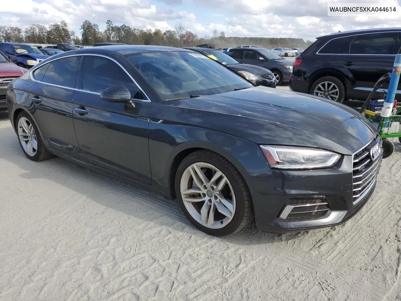 2019 Audi A5 Premium Plus VIN: WAUBNCF5XKA044614 Lot: 78509774