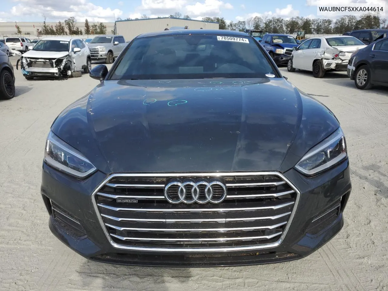 2019 Audi A5 Premium Plus VIN: WAUBNCF5XKA044614 Lot: 78509774